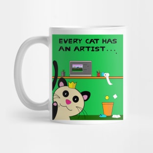 Every cat has an artist Mug